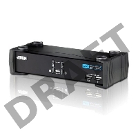 Переключатель электронный CUBIQ 2 PORT USB 2.0 DVI KVMP SWITCH