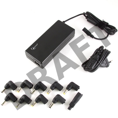 Аксессуар к ноутбуку Gembird NPA-AC1D { Адаптер-автомат питания, 220В Универсальный для ноутбуков 90Вт}