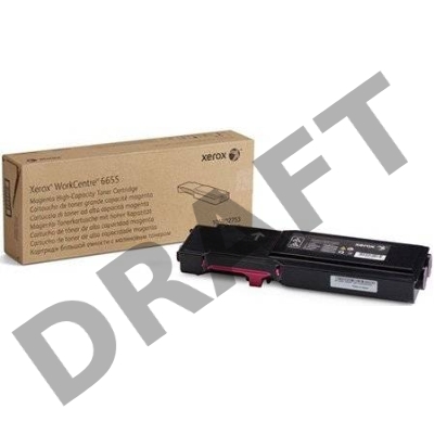 Тонер-картридж Xerox 106R02753 пурпурный для Xerox WC 6655 7500 стр.(Channels)