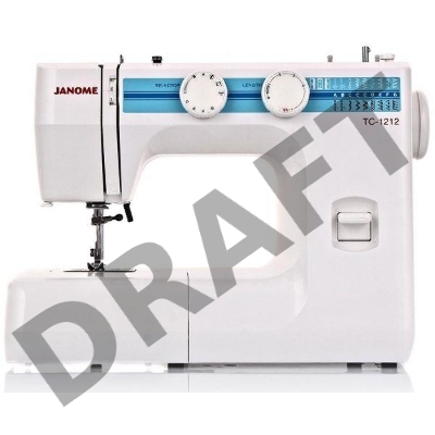 Швейная машина Janome TC-1212 белый