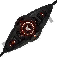 Гарнитура игровая CROWN CMGH-3103 Black&orange