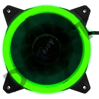 Вентилятор Aerocool REV RGB , 120x120x25мм, 16,8 млн. цветов, RGB подсветка в виде двойного кольца, 3-Pin, 1200 об/мин, 41,3 CFM, 15,1 дБА