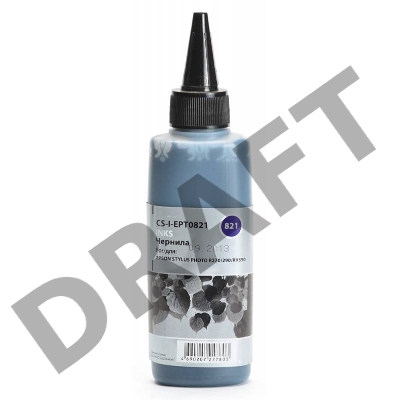 Чернила Cactus CS-I-EPT0821 черный (100мл) Epson Stylus Photo R270/290/RX590