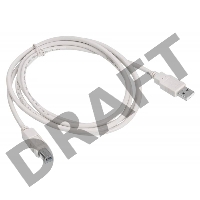 Кабель Buro  Кабель USB2.0-AM/BM  (1.8м) Медь (817258)