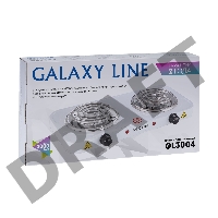 Плитка электрическая Galaxy GL 3004 (белый, 2000 Вт, 1 конфорка)
