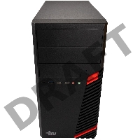 Компьютер IRU Game 520B5SM MT Ryzen 5 5600G (3.9) 8Gb SSD250Gb RX 6500XT 4Gb Windows 11 Home Single Language 64 GbitEth 400W черный