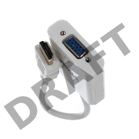 Переходник VCOM CG558  HDMI(M) -> VGA(F)