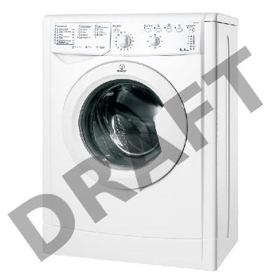 Стиральная машина Indesit IWUB 4105 / 4кг, 1000об/мин, белая
