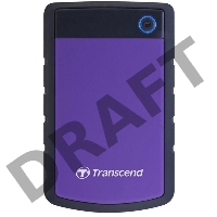Внешний жесткий диск Transcend USB 3.0 1Tb TS1TSJ25H3P StoreJet 25H3P (5400 об/мин) 2.5
