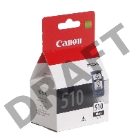 Картридж струйный PG-510Bk (2970B007), для Canon PIXMA MP240, 260, 480, MX320, 330, черный, 220стр.