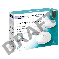 Роутер беспроводной TP-Link DECO M9 PLUS (DECO M9 PLUS(3-PACK)) AC2200 10/100/1000BASE-TX (упак.:3шт)