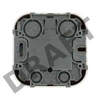 Электроустановочные изделия Legrand 782228 Двойная розетка RJ45 (Белая)