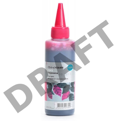 Чернила Cactus CS-I-CH564M пурпурный (100мл) HP DeskJet 1050/2050/2050s