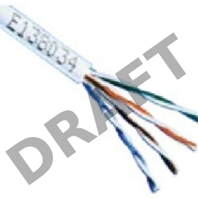 Кабель сетевой 4 Pair Cu cat5E 305м стандартный (UTP4PCU)(упак.:1шт)