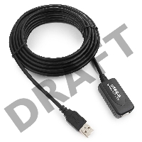 Кабель Gembird UAE016 USB 2.0 кабель удлинительный !!!Активный!!! 4.5м AM/AF 