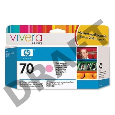 Картридж струйный HP №70 C9455A светло-пурпурный для HP DJ Z2100/Z3100 (130мл)