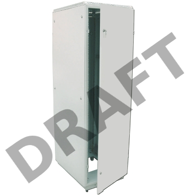 Шкаф телеком. напольный 18U (600x800) дверь металл (ШТК-М-18.6.8-3AAA) (2 коробки)