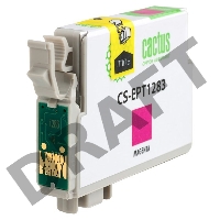 Картридж струйный Cactus CS-EPT1283 пурпурный для Epson Stylus S22/SX125/SX420/SX425 (7ml)
