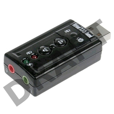 Звуковая карта USB TRUA71 (C-Media CM108) 2.0 Ret