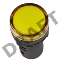 Арматура светосигнальная AD-22DS 24В AC/DC жел. ИЭК BLS10-ADDS-024-K05