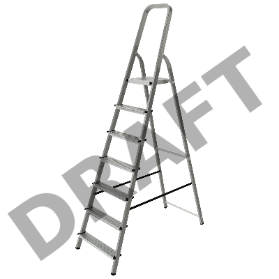Стремянка Новая Высота NV1150 односторонняя сталь 7ступ. (1150107)