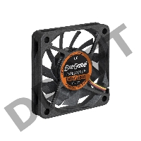 Вентилятор ExeGate ExtraSilent ES06010S3P, 60x60x10 мм, подшипник скольжения, 3pin, 3000RPM, 23dBA