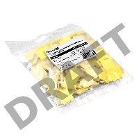 Самоклеющаяся площадка для крепления стяжек ExeGate EX293145RUS STM3030W-100 (30х30 мм, halogen free, -40°C - +85°C, белая, 100 шт)