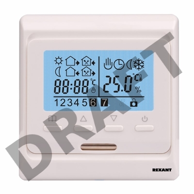 REXANT Терморегулятор с дисплеем и автоматическим программированием /R51XT/ 51-0532