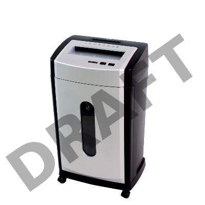 Шредер Office Kit S215 (секр.P-4)/фрагменты/20лист./28лтр./скрепки/скобы/пл.карты/CD