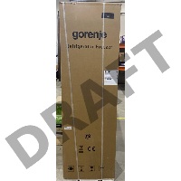 (Вмятина на двери морозильной камеры) Холодильник GORENJE Холодильник GORENJE/ Класс энергопотребления: A+  Объем брутто: 77 л  Тип установки: Отдельностоящий прибор  Габаритные размеры (шхвхг): 55 × 180 × 55.7 см, серебристый