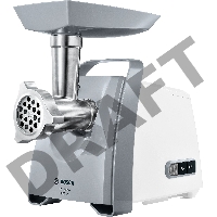 Мясорубка Bosch ProPower MFW66020 1800Вт белый/серый
