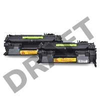 Тонер Картридж Cactus Cactus CS-CE505XD черный для для принтера HP LJ2055 (2*6500стр.)