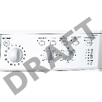 Стиральная машина INDESIT IWSC 6105 (CIS) / 85x60x45, загрузка фронтальная, 6кг, до 1000 об/мин при отжиме