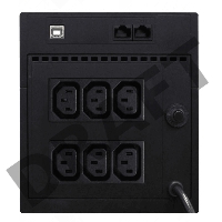 Источник бесперебойного питания Powercom Raptor RPT-2000AP 1200Вт 2000ВА черный