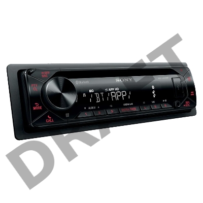 Автомагнитола CD Sony MEX-N4300BT 1DIN 4x55Вт