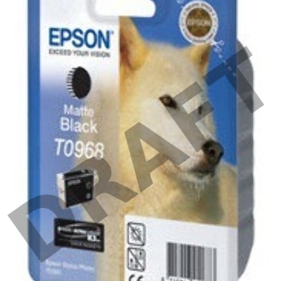 Картридж струйный Epson T0968 C13T09684010 черный матовый для Epson St Ph R2880 (11мл)