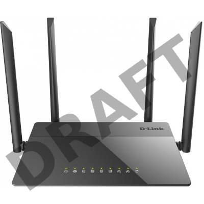 Маршрутизатор беспроводной D-Link DIR-841 (DIR-841/RU/A1A) AC1200 1000BASE-T черный