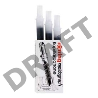 Картридж для рапидографа Rotring S0194640 картр.:черный (упак.:3шт)