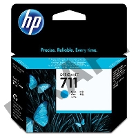 Картридж струйный HP №711 CZ130A голубой для HP DJ T120/T520 (29мл)