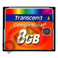 Флеш карта CF 8Gb Transcend TS8GCF133 w/o adapter