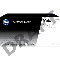 Барабан 104A для HP Neverstop Laser 1000a/w/1200a/w, 20К W1104A (внутри тонер на 5К)