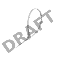 Стяжка (хомут) нейлоновая ExeGate EX293139RUS CV66-500x7.5W (нейлон 6.6, 500x7.5мм, неоткрывающаяся, halogen free, -40°C - +85°C, белая, 100 шт)