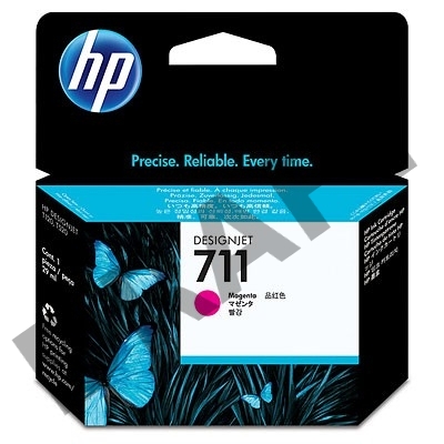 Картридж струйный HP №711 CZ131A пурпурный для HP DJ T120/T520 (29мл)