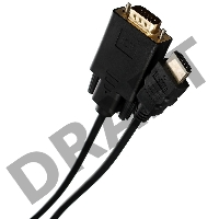 Кабель-переходник VCOM CG596-1.8M HDMI --> VGA_M/M 1,8м