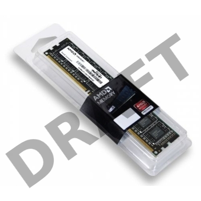 Модуль памяти AMD DIMM DDR3 2Gb 1600MHz R532G1601U1S-UO OEM PC3-12800 CL9 240-pin 1.5В