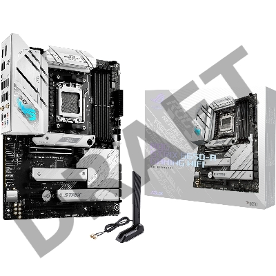 Материнская плата ASUS ROG STRIX B650-A GAMING WIFI, Socket AM5, B650, 4*DDR5, HDMI+DP, 4xSATA3 + RAID, M2, Audio, 2,5Gb LAN, USB 3.2, USB 2.0, ATX; 90MB1BP0-M0EAY0
