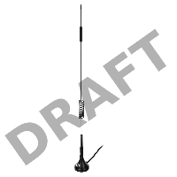 Антенна Digma BIO-G507-BK(TS-9) 3м многодиапазонная черный