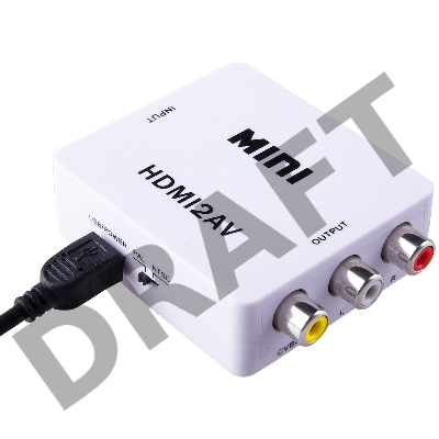 Мультимедиа professional конвертер Greenconnect HDMI -> AV серия Greenline GL-v126 Greenconnect Мультимедиа professional конвертер HDMI -> AV серия Greenline GL-v126