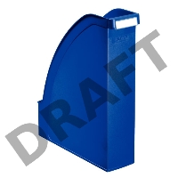 Лоток вертикальный Esselte 24760035 Plus синий пластик