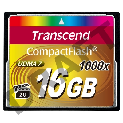 Флеш карта CF 16Gb Transcend TS16GCF1000